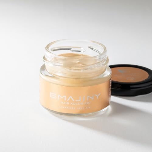 エマジニー シャンパン ゴールド ヘア カラーワックス ブロンド 36g 【日本製】 【無香料】 【シャンプーでサッと洗い流せる１日外国人風ブロンド】 EMAJINY Champagne Gold C46