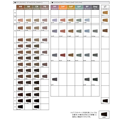 デミ アソートアリアC ナチュラル クールブラウン 80g(1剤) 6/CB