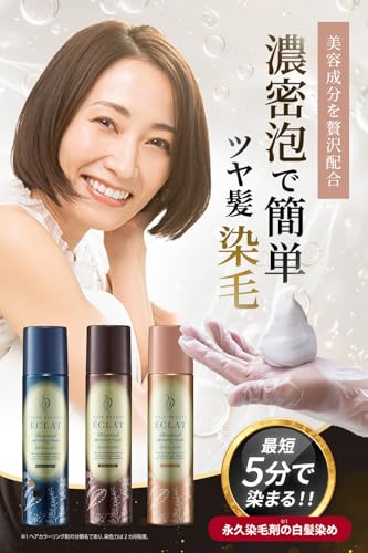ヘアボーテエクラ ボタニカルエアカラーフォームEX ダークブラウン 150g 白髪染め 泡カラー 泡 ヘアカラー 毛染め レディース メンズ フューチャーラボ